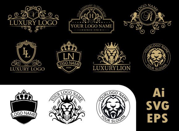 Download Luxurious Logo Templates,Luxury Logos - Logo templates Collection