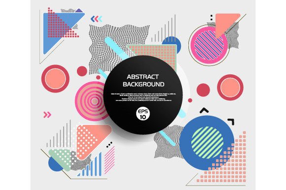 Download Round Abstract of Geometric Graphic - Geometric graphic Collection
