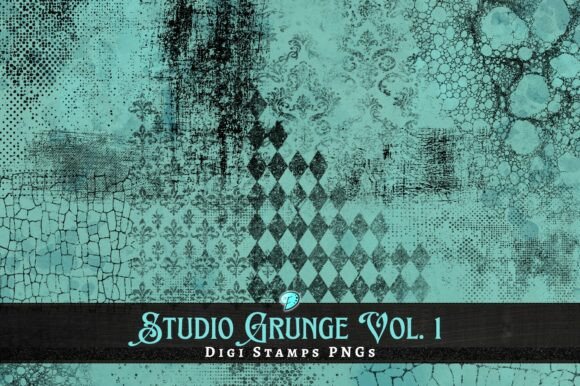 Download Studio Grunge Digi Stamps Vol. 1 - Studio Collection